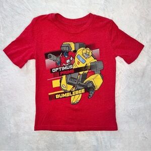 Jumping Beans Red Transformers Short Sleeve Tee